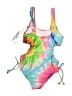 Wildfox Tie-dye Purple One Piece Swimsuit Size XS - photo 2