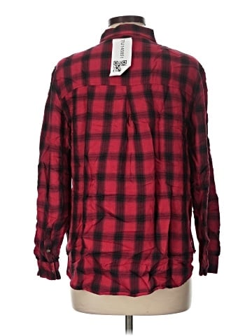 American Eagle Outfitters Long Sleeve Button-Down Shirt (view 2)