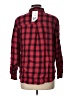 American Eagle Outfitters Plaid Red Long Sleeve Button-Down Shirt Size L - photo 2