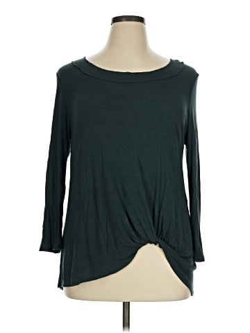 Bordeaux 3/4 Sleeve T-Shirt (view 1)