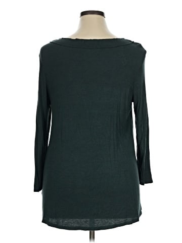 Bordeaux 3/4 Sleeve T-Shirt (view 2)