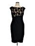 Connected Apparel Black Cocktail Dress Size 16 - photo 1