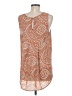 Pleione Orange Sleeveless Top Size M - photo 2