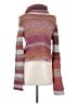 Free People Color Block Brown Turtleneck Sweater Size S - photo 2