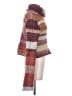 Free People Color Block Brown Turtleneck Sweater Size S - photo 4