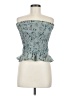 Blush 100% Polyester Blue Sleeveless Blouse Size M - photo 1