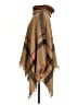 Unbranded Brown Tan Poncho Size 1 - photo 5