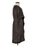 H By Halston 100% Polyester Chevron-herringbone Brown Casual Dress Size M - photo 4