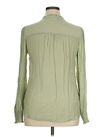 Peach Long Sleeve Blouse (view 2)