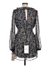 City Studio Paisley Gray Cocktail Dress Size L - photo 2