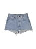 Levi's Blue Denim Shorts Size 24 waist - photo 1
