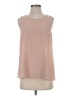Pleione 100% Polyester Polka Dots Pink Sleeveless Blouse Size S - photo 1