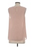 Pleione 100% Polyester Polka Dots Pink Sleeveless Blouse Size S - photo 2