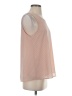 Pleione 100% Polyester Polka Dots Pink Sleeveless Blouse Size S - photo 4