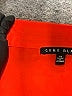 Como Black 100% Polyester Orange 3/4 Sleeve Blouse Size 1X - photo 7