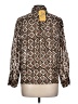 Alfred Dunner Argyle Brown Long Sleeve Blouse Size 12 (petite) - photo 2