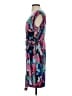 BCBGMAXAZRIA Tropical Blue Cocktail Dress Size S - photo 5