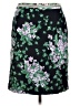 Talbots Floral Green Casual Skirt Size 8 Petite - photo 1