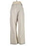 MNG Stripes Ivory Casual Pants Size EU 42 / US 12 - photo 2