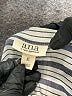a.n.a. A New Approach 100% Rayon Stripes Silver Long Sleeve Blouse Size XL - photo 7