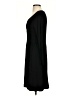 Talbots Solid Black Casual Dress Size 4 - photo 5