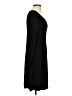 Talbots Solid Black Casual Dress Size 4 - photo 4