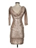 David's Bridal Metallic Silver Cocktail Dress Size XS - photo 2