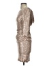 David's Bridal Metallic Silver Cocktail Dress Size XS - photo 5