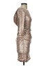 David's Bridal Metallic Silver Cocktail Dress Size XS - photo 4