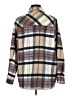 Zara Plaid Ivory Coat Size M - photo 2