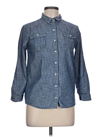 Old Navy Long Sleeve Button-Down Shirt (view 1)