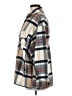 Zara Plaid Ivory Coat Size M - photo 5