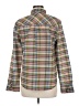 Classic Plaid Green Long Sleeve Button-Down Shirt Size M - photo 2