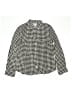 J.Crew Checkered-gingham Black Long Sleeve Button-Down Shirt Size 8 - photo 1