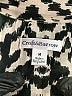 Croft & Barrow 100% Cotton Animal Print Silver 3/4 Sleeve Button-Down Shirt Size M - photo 7