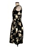 En Focus Studio Floral Black Cocktail Dress Size 6 - photo 5
