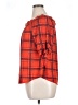 Paper Tee 100% Polyester Orange 3/4 Sleeve Blouse Size 1X - photo 5