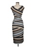 Bailey 44 Stripes Gray Cocktail Dress Size M - photo 2