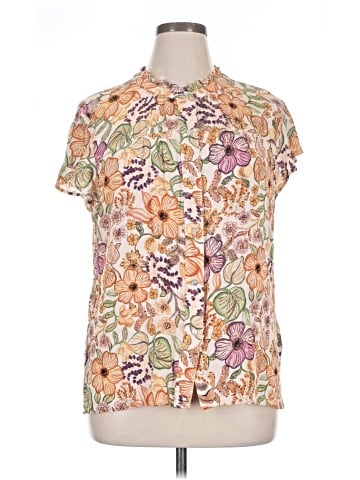 Dear John Short Sleeve Blouse (view 1)