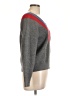 Sandro Chevron-herringbone Gray Pullover Sweater Size L (estimated) - photo 4