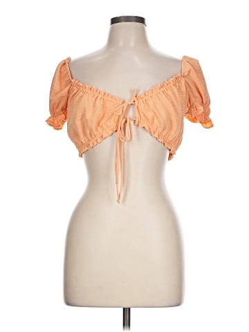 Love Tree Short Sleeve Blouse (view 1)