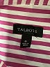 Talbots 100% Cotton Stripes Pink Long Sleeve Blouse Size XL - photo 7
