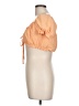 Love Tree 100% Polyester Orange Short Sleeve Blouse Size L - photo 5