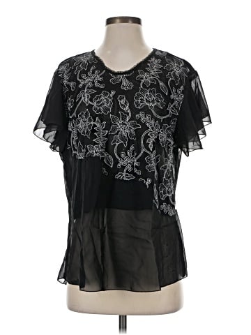 SODA Short Sleeve Blouse (view 1)