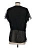 SODA Black Short Sleeve Blouse Size 4 - photo 2