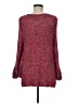 Nic + Zoe Tweed Red Pullover Sweater Size M - photo 2