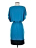 Signature Color Block Blue Casual Dress Size S - photo 2