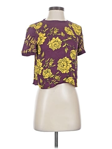 Alice + Olivia Short Sleeve Blouse (view 1)