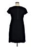 Nine West Solid Black Casual Dress Size 14 - photo 2