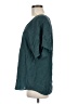 Halogen Teal Short Sleeve Blouse Size M - photo 5